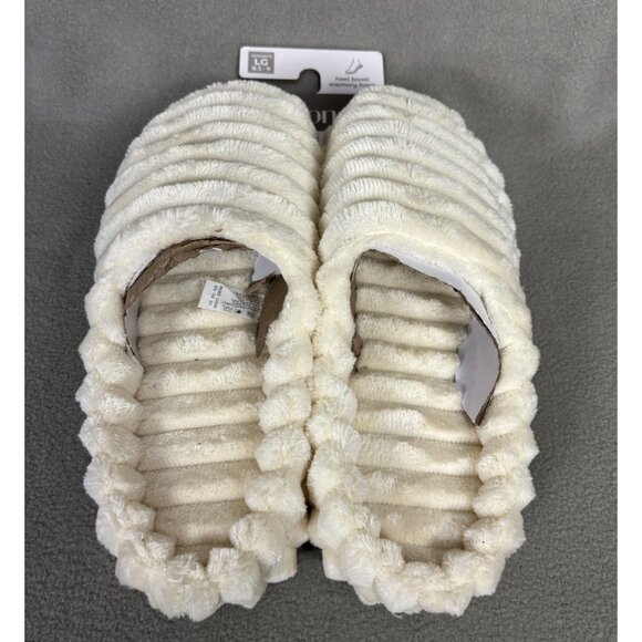 Isotoner Signature Women's Margo Memory Foam Spa Hoodback Slippers Lg 8.5-9 NWTs - Picture 3 of 8